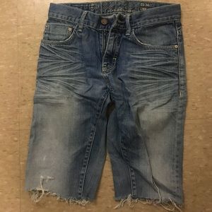 Esprit denim cropped shorts